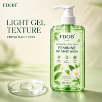 FDOB Gel Lavant Intime Féminin 250ml avec Extrait d'Aloe Vera, Glycérine et Acide Lactique pour Vente en Gros et Discussion OEM/ODM