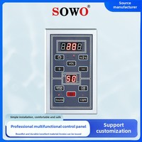 Affichage numérique moderne Chauffage de sauna à vapeur sèche Thermostat à ondes lumineuses LCD pour alimentation en contrôleur de salle de sudation