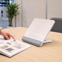 Support de livre P29 pour bureau à domicile avec support de main en gel chauffant pour ordinateur portable, tablette, support ergonomique pour tablette, support pour étudiant