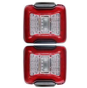 Conjunto de Luces Traseras LED con Lente Transparente para Jeep Wrangler JL 2018-2024, Instalación Plug and Play - Product Image 2
