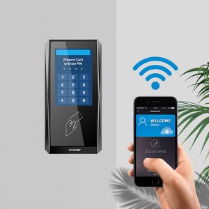 Беспроводная система контроля доступа и учета рабочего времени 4G с SIM-картой, считывателем WiFi <span class=keywords><strong>RFID</strong></span> NFC, BLE и поддержкой QR-кодов для смартфонов - Product Image 1