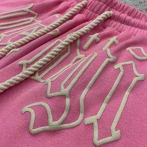 Thường Lỏng Người Đàn Ông Của Chạy Thể Thao Quá Khổ Phòng Tập Thể Dục Ngắn Quần Tùy Chỉnh Puff In Ấn 100% Cotton Baggy Mồ Hôi Quần <span class=keywords><strong>Short</strong></span> Cho Nam Giới - Product Image 4