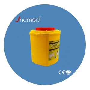 Nhựa an toàn hộp bệnh viện lâm sàng Biohazard ống tiêm kim xử lý y tế sắc nét container - Product Image 1