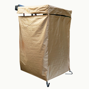 Salle de douche de <span class=keywords><strong>camping</strong></span> <span class=keywords><strong>pour</strong></span> 4x4 tout-terrain, tente de douche latérale <span class=keywords><strong>pour</strong></span> voiture de <span class=keywords><strong>camping</strong></span> en plein air, toilettes extérieures, <span class=keywords><strong>accessoires</strong></span> 4x4 - Product Image 4