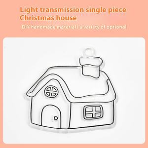 No-Bake DIY Résine Peinture Accessoire À La Main En Plastique Jouet Pendentif avec Coloriage Moule pour Enfants de Tous Sexe - Product Image 6