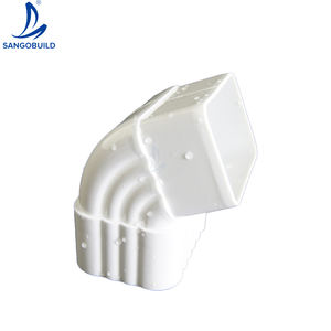 เครื่องเก็บน้ําฝน ASA/PVC ระบบระบายน้ํา สีขาว สีดํา สีน้ําตาล ไม่มีรางน้ําจางจางท่อ ไม้แขวนรางน้ํา - Product Image 6