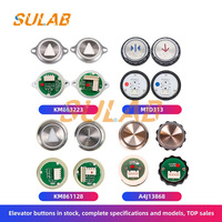 Pièces de rechange d'ascenseur de bonne qualité Thy Elevator Square Push Button AN370 AN213 G01 STEP-C
