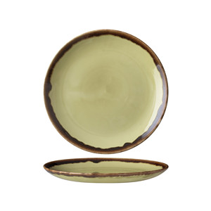 Plato de Cena Verde Dudson Harvest, Decorado a Mano, Cerámica, 21.7 cm, para Restaurante, Hotel, Vajilla al por Mayor - Product Image 1