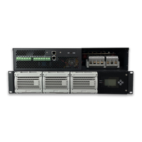 Système redresseur modulaire 12000W pour rack de télécommunications, alimentation DC-DC, sortie 220V 110Vcc, sortie unique 80A, chargeur de batterie 50/60Hz