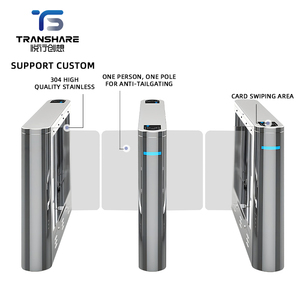 Lối vào an ninh cửa quay siêu thị kiểm soát truy cập tự động Swing turnstiles cổng Nhận dạng khuôn mặt kiểm soát truy cập - Product Image 2