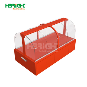 Chất lượng cao Kim loại/Glas Hot & lạnh tùy chọn bánh hiển thị trường hợp cho siêu thị hoặc cửa hàng bánh - Product Image 3