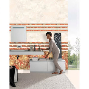 Azulejos de cerámica para interiores de 12x18 DE CALIDAD de diseñador de lujo, decoración de porcelana con acabado brillante mate esmaltado de 300x450mm, precio al por mayor - Product Image 4