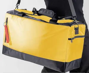 SNEAKER BAGプレミアムトラベルジムダッフルバッグ、靴の衣類と必需品用の3つの調整可能な仕切り付き