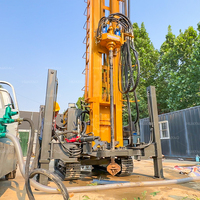 Plataforma de Perforación Hidráulica sobre Orugas con Motor Diésel HUAYAO CHANGCHAI, Ecológica, Máquina Perforadora de Pozos de Agua de hasta 400m