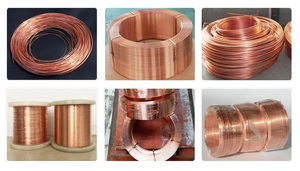 Cable de <span class=keywords><strong>Cobre</strong></span> Recubierto de Aluminio Cooper CCA, 2 AWG, Cable Conductor de Aluminio Desnudo Greenshine, Producto Más Vendido - Product Image 5