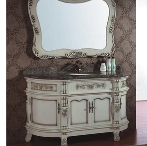 <span class=keywords><strong>Meuble</strong></span> sous-<span class=keywords><strong>vasque</strong></span> simple évier Versailles personnalisé avec dessus en marbre - Product Image 1