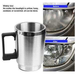 100ml Kit de restauration de lentille de phare de <span class=keywords><strong>voiture</strong></span> l'atomiseur tasse outils de nettoyage de polissage outil de revêtement de remise à neuf de phare - Product Image 2