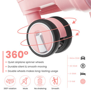 Stock disponible aux États-Unis, livraison gratuite, ensembles de bagages 4 pièces (14/20/24/28), coque rigide légère, serrure TSA, support dropshipping - Product Image 6