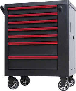 7 Drawers steel tool cabinet trolley metal box with hand tools sets