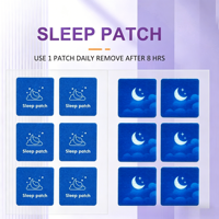 Service OEM ODM HLK, fabricant professionnel de patchs de sommeil personnalisés avec logo, à la lavande, à la camomille et au citron, certifiés CE, durée de conservation de 2 ans