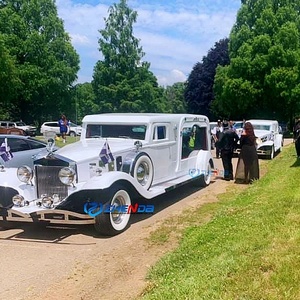 Hearse Funeral Car Large Motor Vintage Petrol / Gasoline Customized Version of the Hearse Funeral Hearse Car - Product Image 5