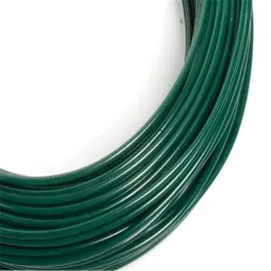 Dingzhou Best Group Hot Selling Colored Wire Pvc Coated 3.2mm Pvc Coated Iron Wire Binding Wire