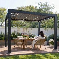 Pergola en aluminium à toit ouvrant, Spas, Saunas, Mobilier