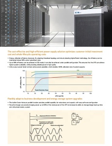 Sistema de Alimentación Ininterrumpida (SAI) 93PR 60kVA 380V 50Hz con Regulación Inteligente de Voltaje para Cortes de Energía - Product Image 6