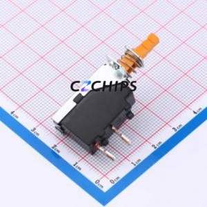 MPS11-ML18O-B(0.5mm)16A Pushbutton Switch Through hole Component (THT) Switch Single Pole Single Throw 100000 16A Square Plunger - Product Image 2