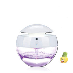 आरजीबी की अगुवाई वाली नाइट लाइट स्पीकर रचनात्मक डिजाइन मिनी स्मार्ट एयर प्यूरीफायर के साथ 5 डब्ल्यू आउटपुट रंगीन बेडरूम लैंप - Product Image 4