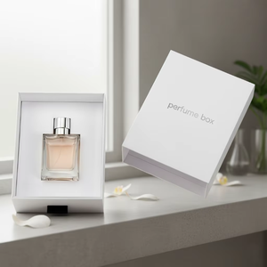 Coffret cadeau cosmétique d'huiles essentielles de luxe pour femmes, parfum liquide et fragrance, emballage élégant en boîte à tiroir coulissant personnalisée - Product Image 2