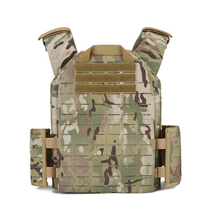 Gaf Nieuwe 1000d Nylon Waterdichte Custom Vest Verstelbare Plaat Drager Tactische Uitrusting Met Velcro Achterpaneel - Product Image 2