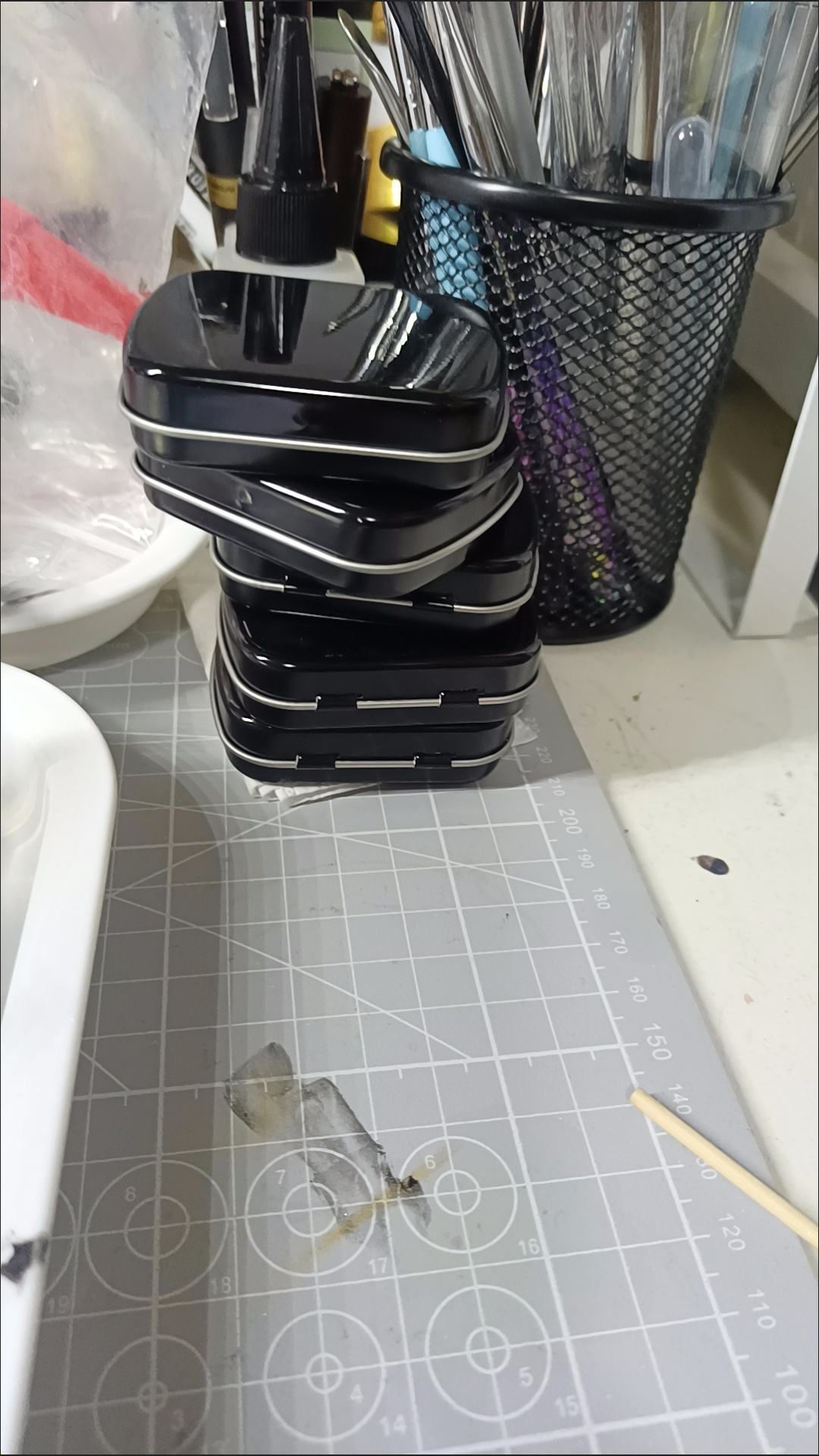 Brillant noir 12 grille