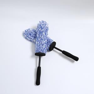 Portable microfibre doux roue brosse de nettoyage voiture détaillant pneu <span class=keywords><strong>jante</strong></span> pour voitures microfibre nettoyage <span class=keywords><strong>Duster</strong></span> - Product Image 2