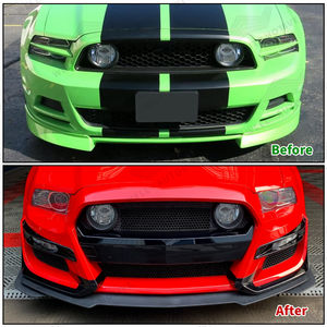 <span class=keywords><strong>Ancien</strong></span> à nouveau pare-chocs avant de style GT500 Bodykit avec lumière de calandre pour <span class=keywords><strong>FORD</strong></span> Mustang 13-14 V6 & GT - Product Image 6