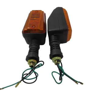Motorcycle Turn Signal Indicator Light Turning Amber Lamp Bulb Motorbike Lamps Blinker for YAMAHA RX-K <strong>RXZ</strong> RXZ135 - Product Image 3