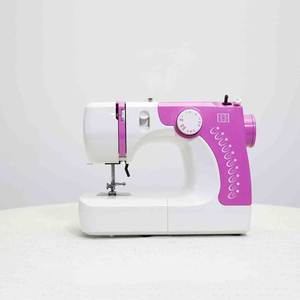 Machine à coudre 12 points intégrés Double fil <span class=keywords><strong>pour</strong></span> débutants Artisanat DIY Mini machine à coudre - Product Image 1