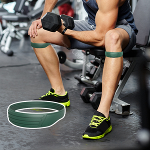 Rodilleras Rótula Correa de soporte de rodilla Estabilizador de tendón rotuliano ajustable Banda de silicona <span class=keywords><strong>para</strong></span> ejercitador Rodilla - Product Image 5