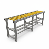 Nouvelle table de convoyeur à rouleaux manuel sans moteur en acier inoxydable à gravité libre à vendre