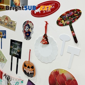 Longstar BEAUTYSUB HD sublimazione in alluminio <span class=keywords><strong>natale</strong></span> ornamento bianco trasferimento di calore immagine stampa sublimazione colorante spazi vuoti rivestiti - Product Image 4