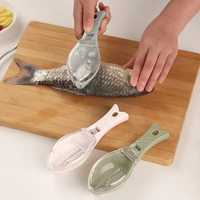 Nouveaux accessoires de cuisine dissolvant d'écailles de poisson couteau nettoyage éplucheur fournitures de cuisine pratiques cuisine Gadgets pour la maison