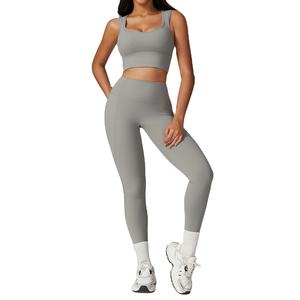 2 piezas de ropa de gimnasio, conjuntos de Fitness para gimnasio, nueva ropa deportiva para mujer, ropa deportiva para mujer, conjuntos de Fitness para entrenamiento con levantamiento de glúteos para mujer 2026 - Product Image 4
