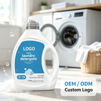 Détergent à lessive liquide super concentré 2,43 L, 110 lavages, parfum linge propre, détergent ménager, OEM ODM, marque privée