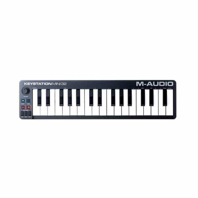 M-AUDIO Keystation Mini 32 MK3 32-key Keyboard Controller Professional Lightweight Music Arrangement MIDI Keyboard