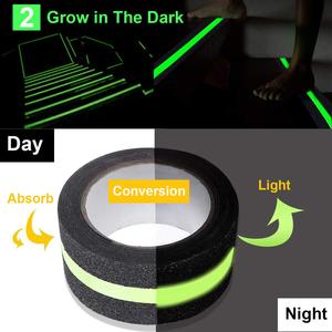 Glow Anti Slip Tape Manufacturer, Photoluminescent Safety Traction Tape Supplier for Industrial, Commercial&Emergency Safety,OEM - Product Image 4