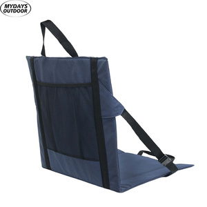 Mydays Tech Outdoor Dobrável Outdoor Cadeira De Praia Almofada Portátil <span class=keywords><strong>Stadium</strong></span> Assento Almofada com Apoio Traseiro - Product Image 3