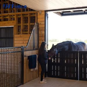 Box <span class=keywords><strong>per</strong></span> Cavalli Stalla Galvanizzata Rifugio <span class=keywords><strong>per</strong></span> Cavalli da Equitazione Stalla <span class=keywords><strong>per</strong></span> Cavalli con Tetto - Product Image 6