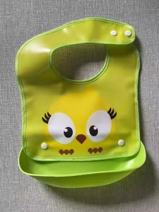Bavoir pour bébé mignon et amusant, écologique, avec logo personnalisé, imperméable, en EVA, pour nourrissons, pour la nourriture et les repas des enfants - Product Image 4