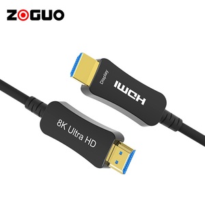 Câble <span class=keywords><strong>HDMI</strong></span> 3D 8K en gros <span class=keywords><strong>20m</strong></span> 30m 40m 50m 60m 70m 80m 90m 100m 48 Gbit/s Câble à <span class=keywords><strong>fibre</strong></span> <span class=keywords><strong>optique</strong></span> vidéo plaqué or avec Ethernet - Product Image 4