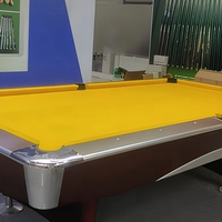 Table de billard ignifuge durable 9ft 10ft de qualité tournoi pour compétition professionnelle, club, bar, salle de jeux